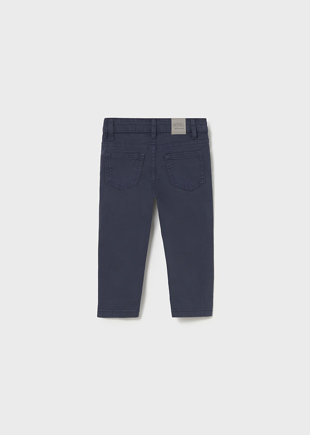 5-Pocket Slim Fit Pants, Blue, 563
