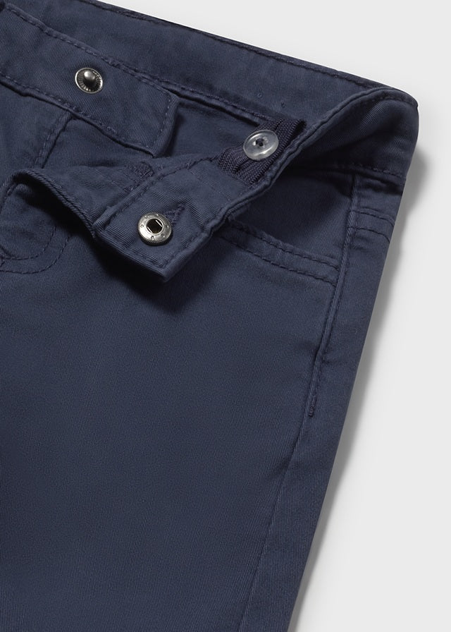 5-Pocket Slim Fit Pants, Blue, 563