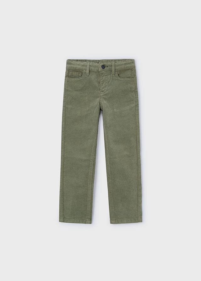 Cord Pants, Olive, 571
