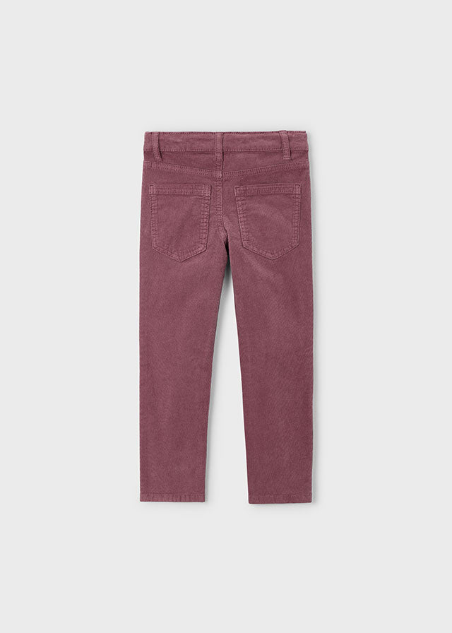 Cord Pants, Eggplant, 571