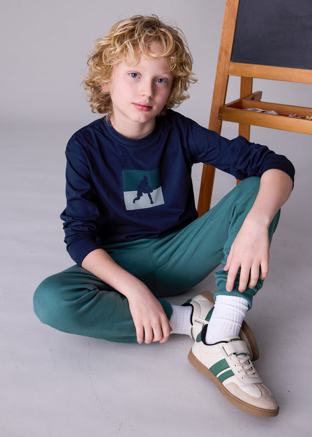 Fleece Joggers, Pine, 705