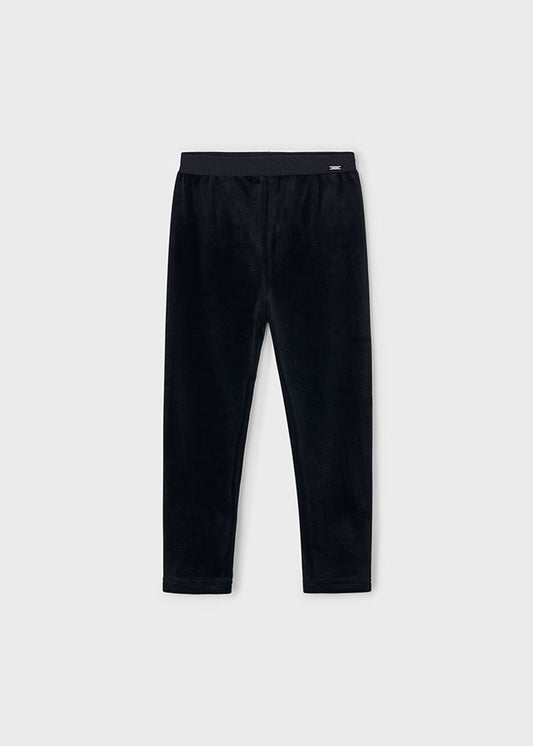 Velvet Leggings, Black, 712