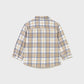 L/S Checked Shirt, Oatmeal, 2109