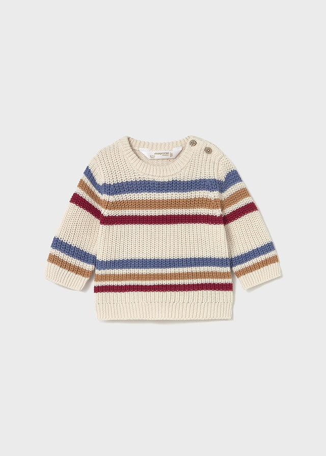 Striped Knit Sweater, 2335