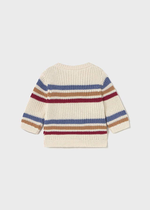 Striped Knit Sweater, 2335