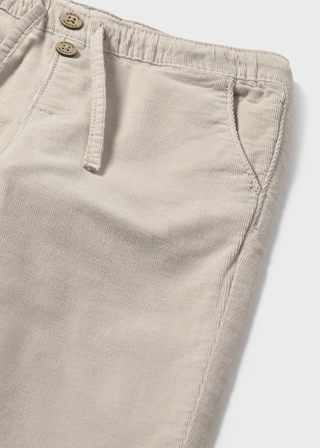 Micro-cord Lined Pants, Mole, 2507