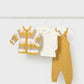 Knit Overall, Shirt and Sweater Set, 2674