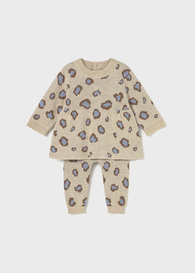 Leopard Knit Set, 2732