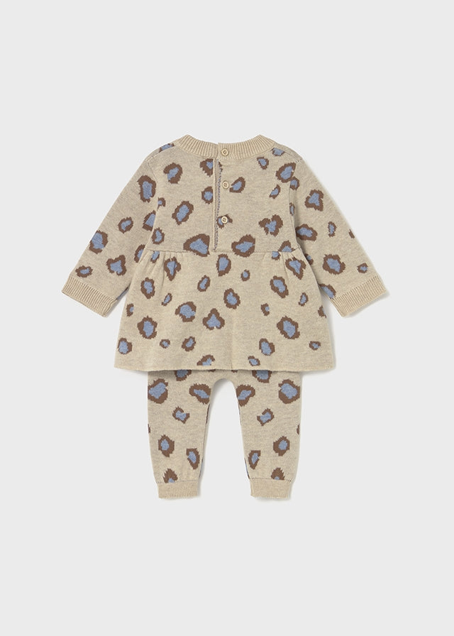 Leopard Knit Set, 2732