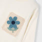 L/S Shirt, Crochet Pocket, 4004