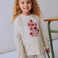 L/S Tee, Heart Bouquet, 4005