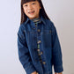 Flowy Denim Overshirt, 4135