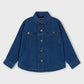 Flowy Denim Overshirt, 4135