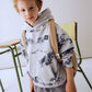 Mountain Print Hoodie, 4403