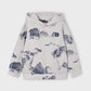 Mountain Print Hoodie, 4403