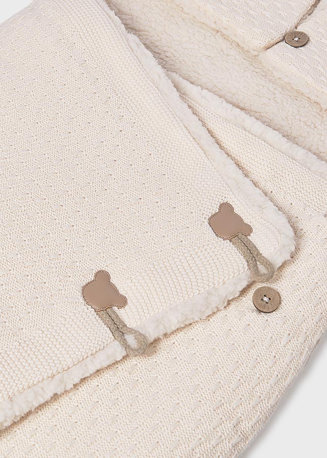 Hooded Stroller Blanket, Pottery, 9999