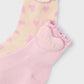 2-Pack Love Heart Socks, 10054