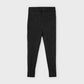 Rib Knit Leggings, Black, 10059