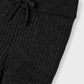 Rib Knit Leggings, Black, 10059