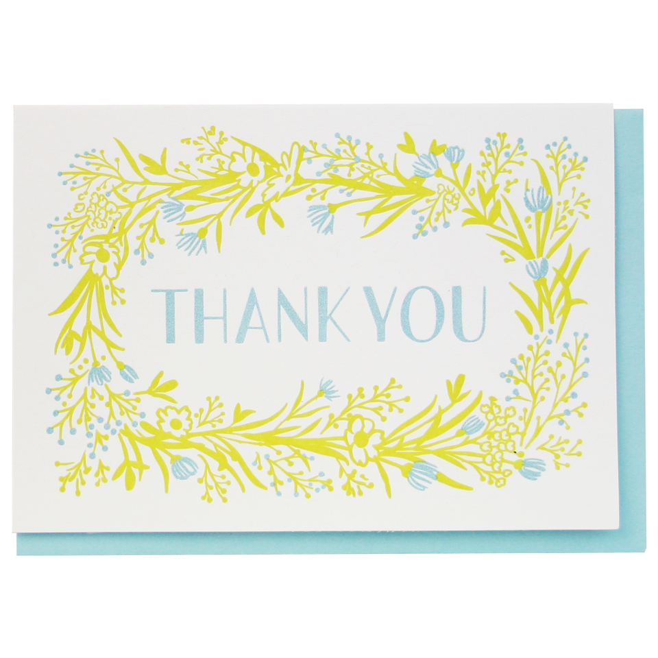 Wildflower Thank You: Box of 10