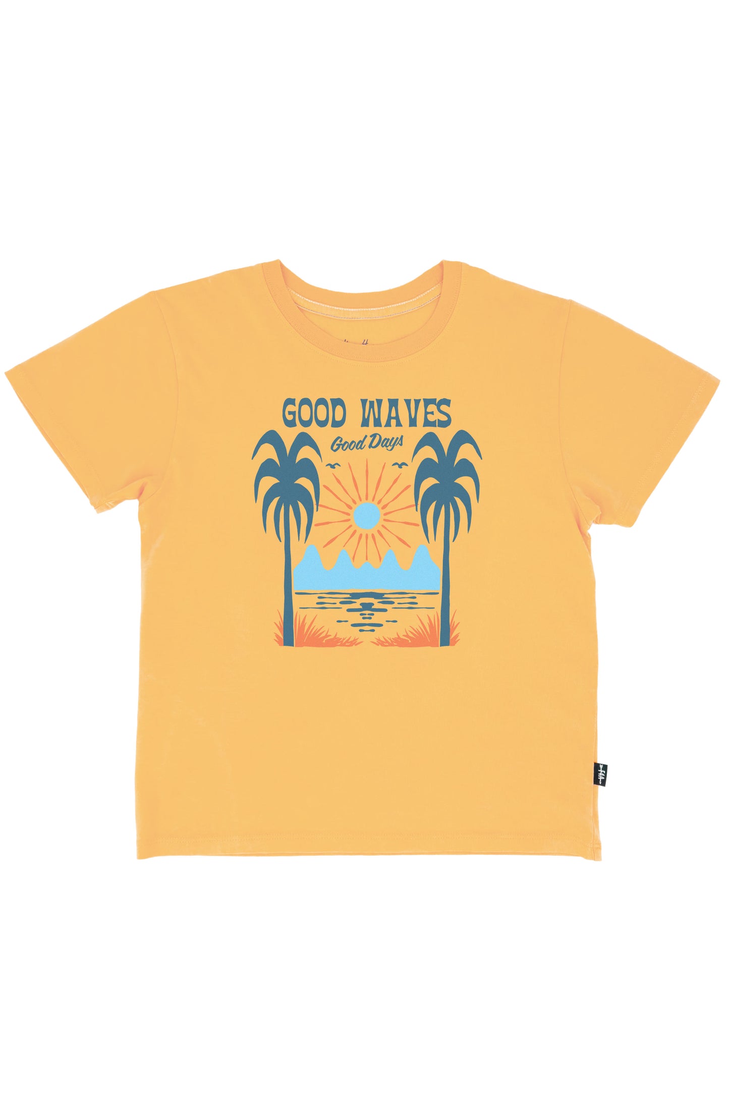 Good Waves Vintage Tee, Golden Sun