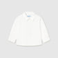 L/S Button Up Shirt, White, 124