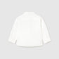 L/S Button Up Shirt, White, 124