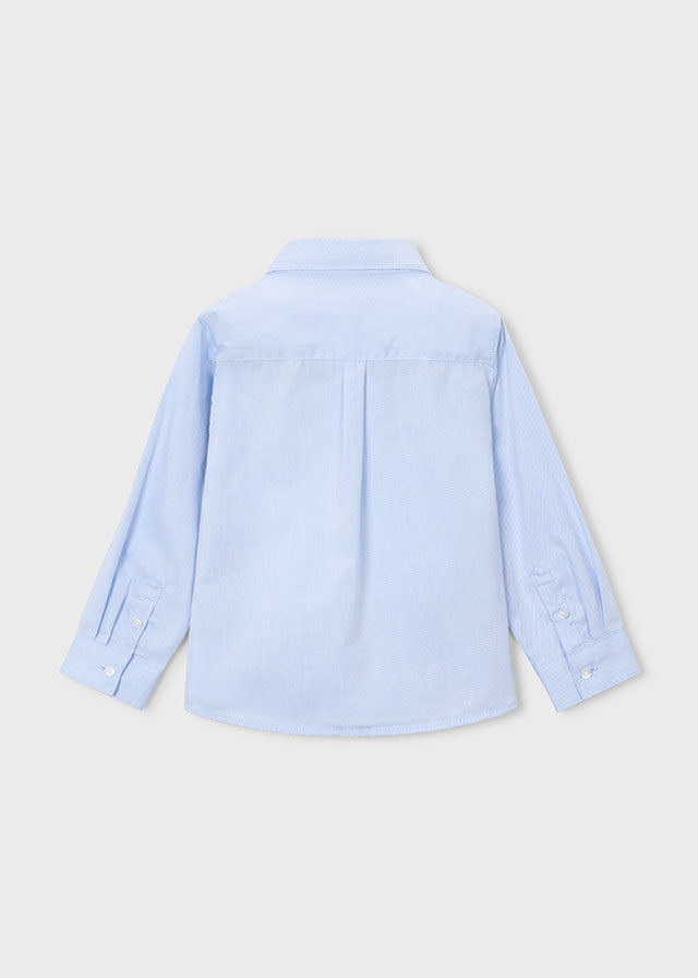 L/S Dress Shirt, Blue, 146