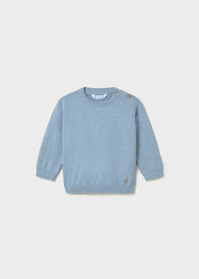 Lightweight Cotton Sweater, Rain, 309