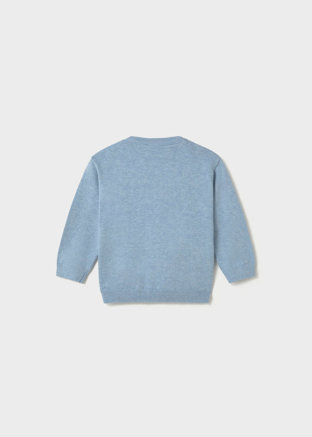 Lightweight Cotton Sweater, Rain, 309