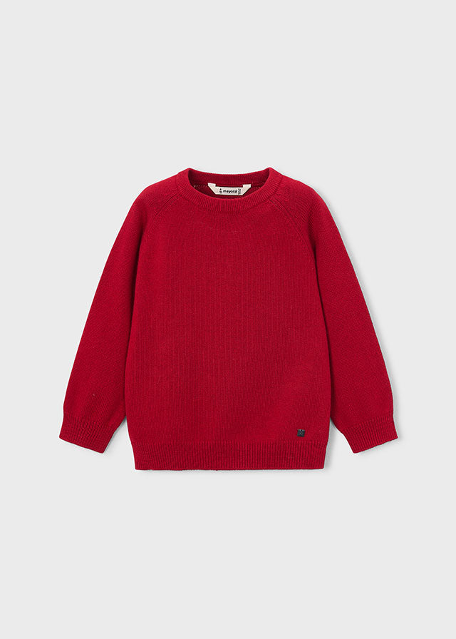 Crewneck Sweater, Red, 311