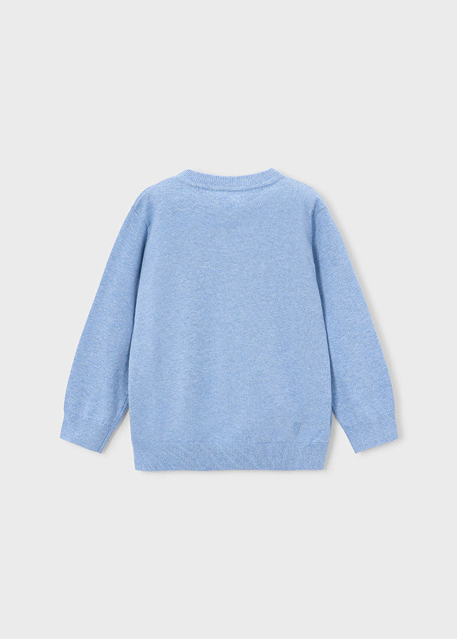 Lightweight Cotton Sweater, Rain, 323