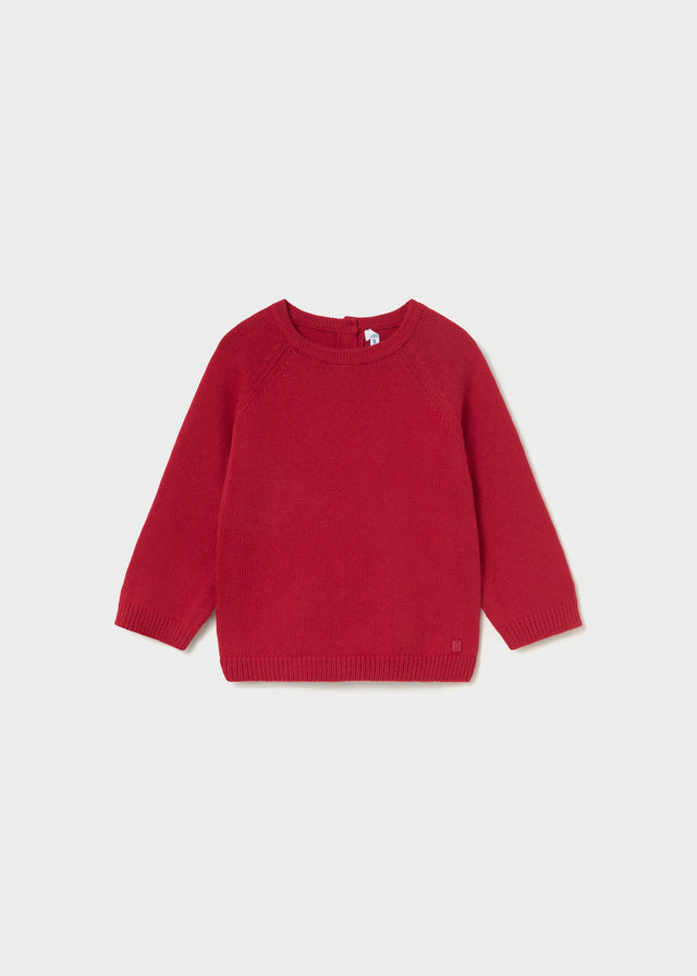 Crewneck Sweater, Red, 351