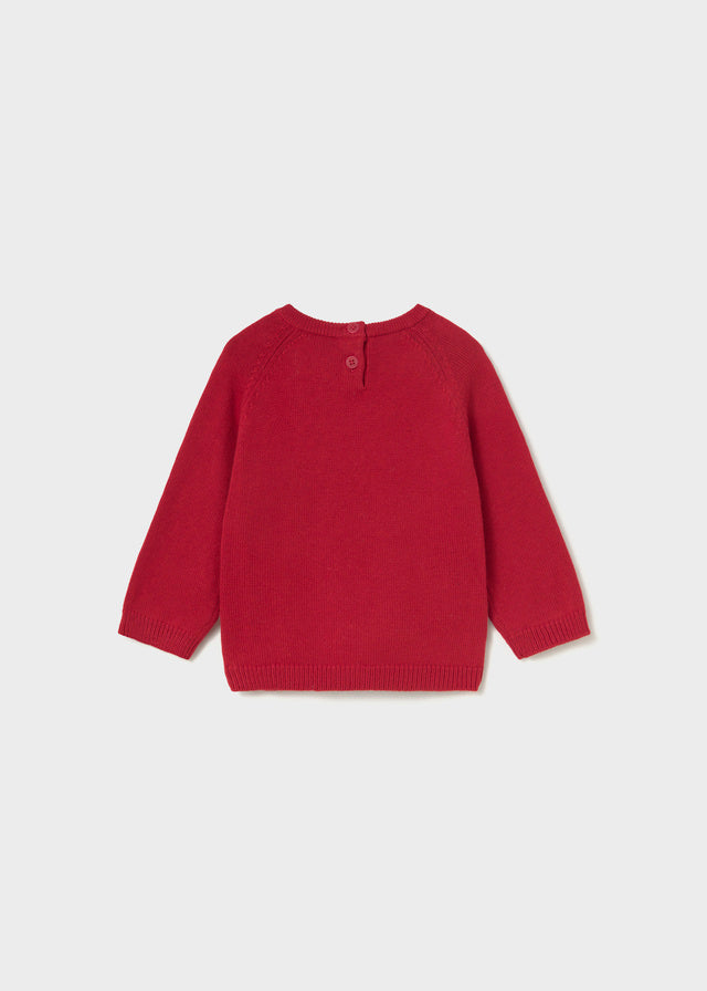 Crewneck Sweater, Red, 351