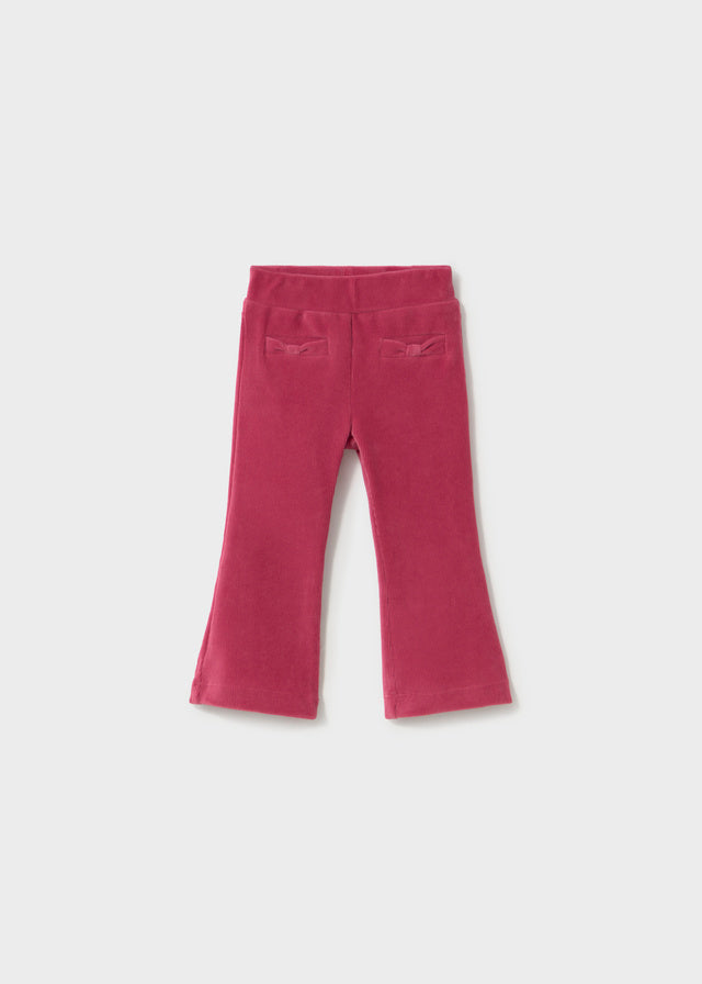 Stretchy Cord knit Pants, Petal, 514