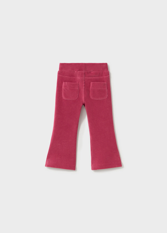 Stretchy Cord knit Pants, Petal, 514