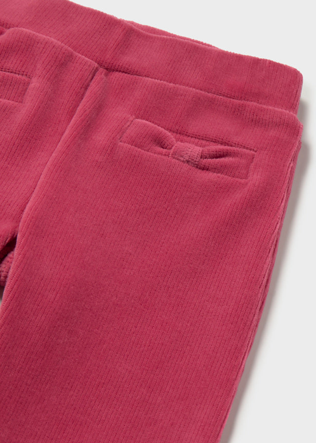 Stretchy Cord knit Pants, Petal, 514
