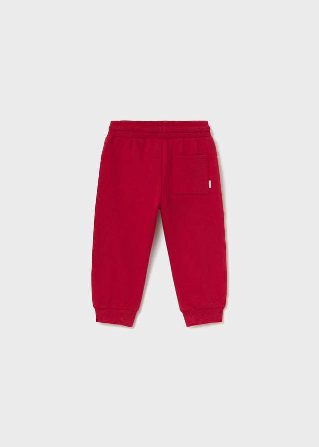 Fleece Joggers, Red, 704