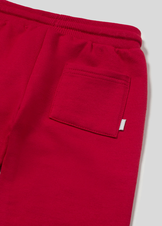 Fleece Joggers, Red, 704