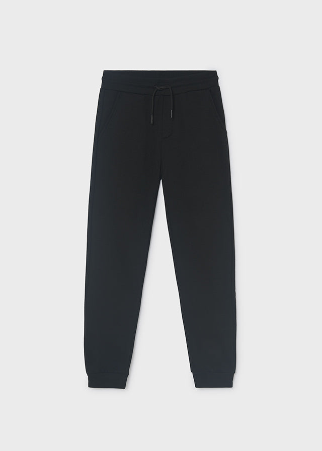 Fleece Joggers, Black, 705