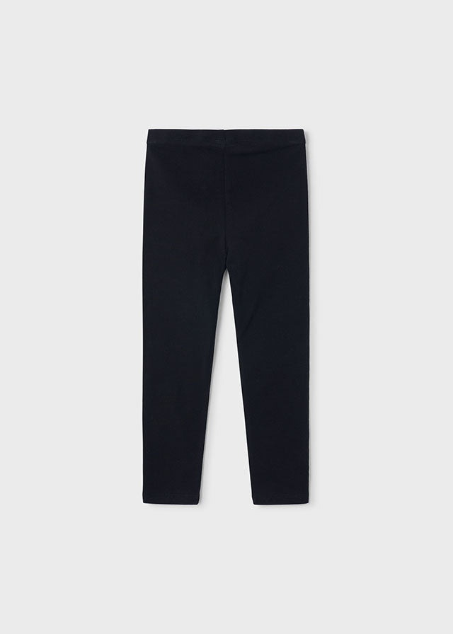 Long Leggings, Black, 717