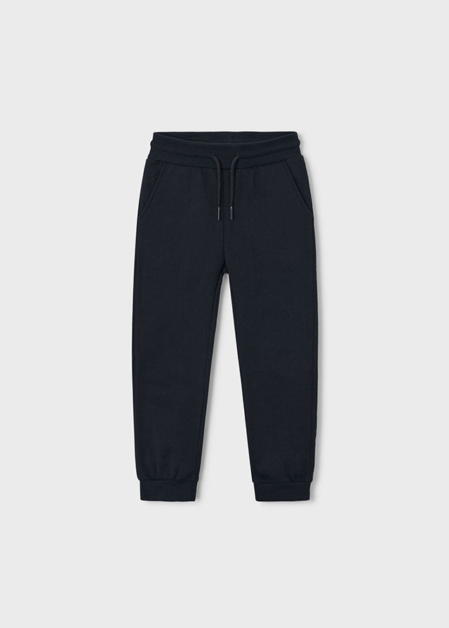 Fleece Joggers, Black, 725
