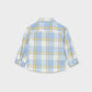 L/S Plaid Shirt, Rain, 2112