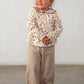 L/S Woven Blouse, Fall Print, 2115