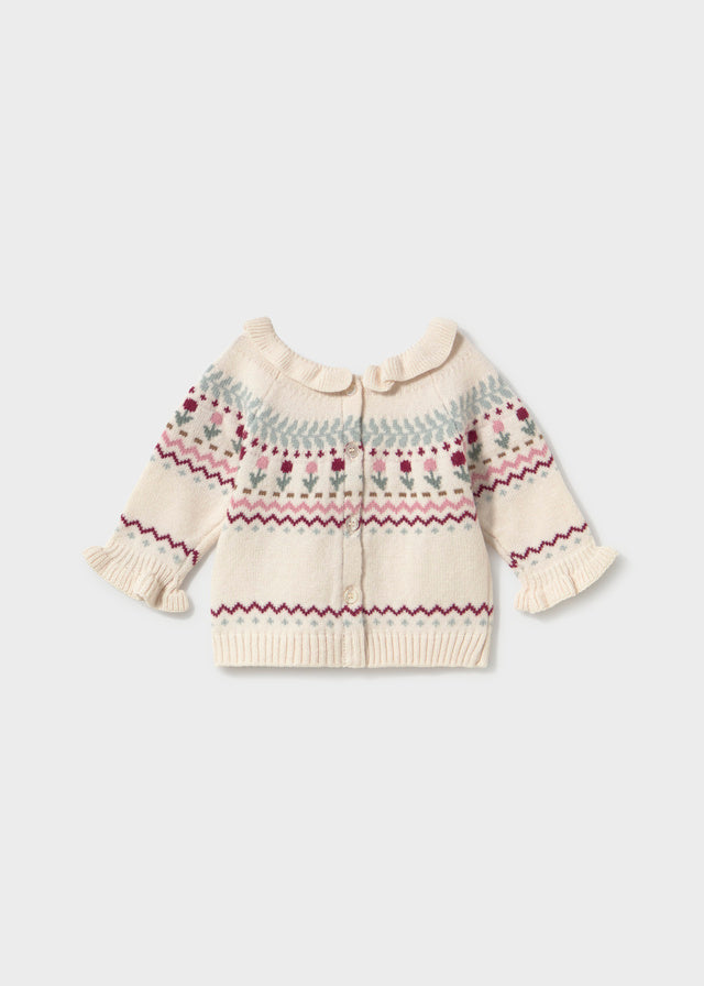 Sweater, Flower Pattern, 2366