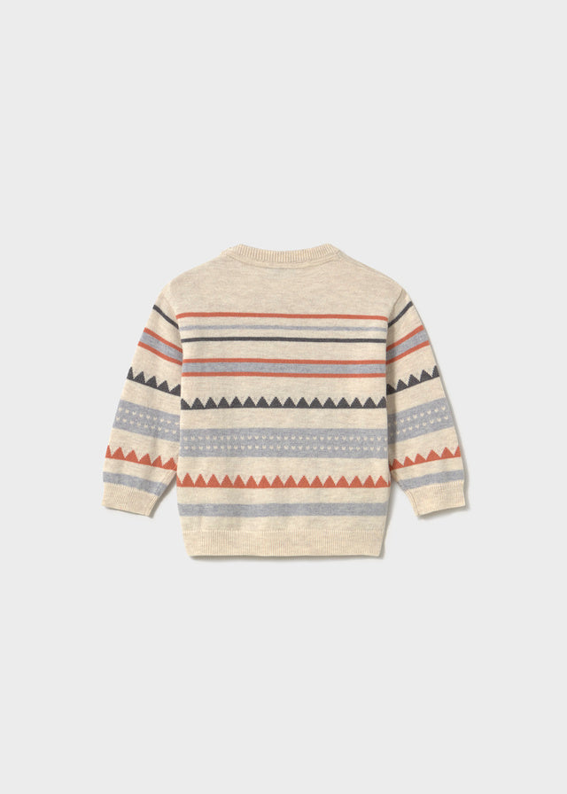 Lightweight Cotton Sweater, Stripes and Patterns, 2373