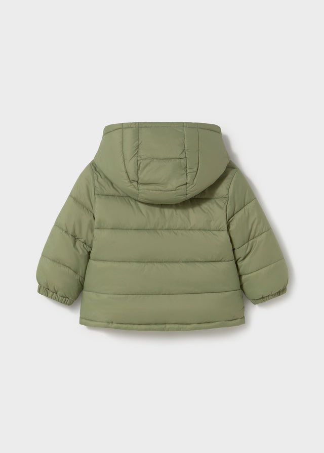 Reversible Hooded Puffy Coat, Dinosaurs, 2421
