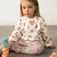 Floral Printed Crewneck Sweatshirt, 22433