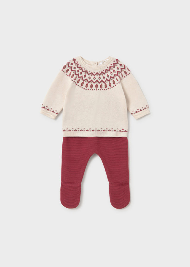 Knit Set, Plum, 2505