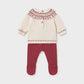 Knit Set, Plum, 2505